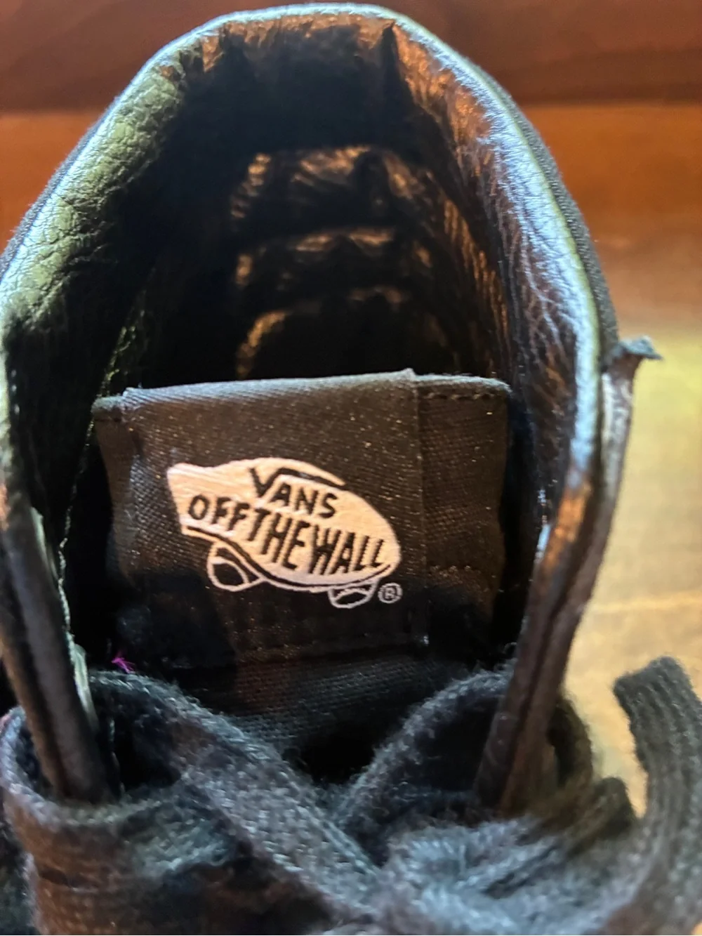 Vans Black High-Top Canvas Skate Sneakers for Men